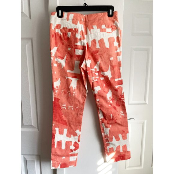 ** LAST CHANCE ** Isabel Marant Red Printed jeans, size 36FR, fits a size 2. - Picture 2 of 8